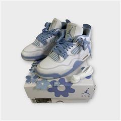 Size 9.5M/11W - Jordan 4 Retro Forget Me Not (Women's) HV0823-100 Pre-Owned